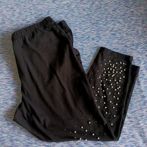 💜3/$25 Roaman's 3X 30/32 Embellished Leggings NWOT